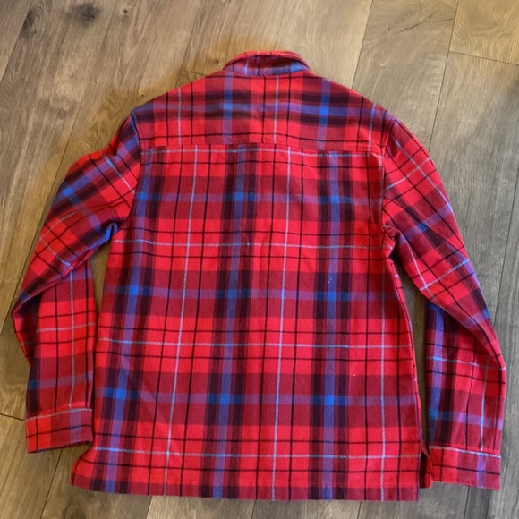 Urban Outfitters women’s plaid zip up Jacket Oversized Size Small - Picture 4 of 5